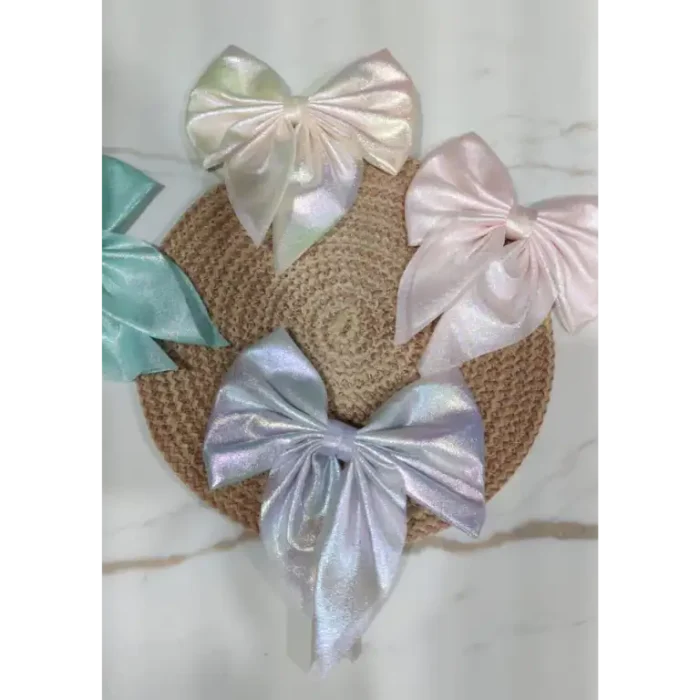 Glitter Shine Bow Pin